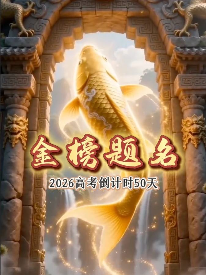 原帖封面:金榜题名