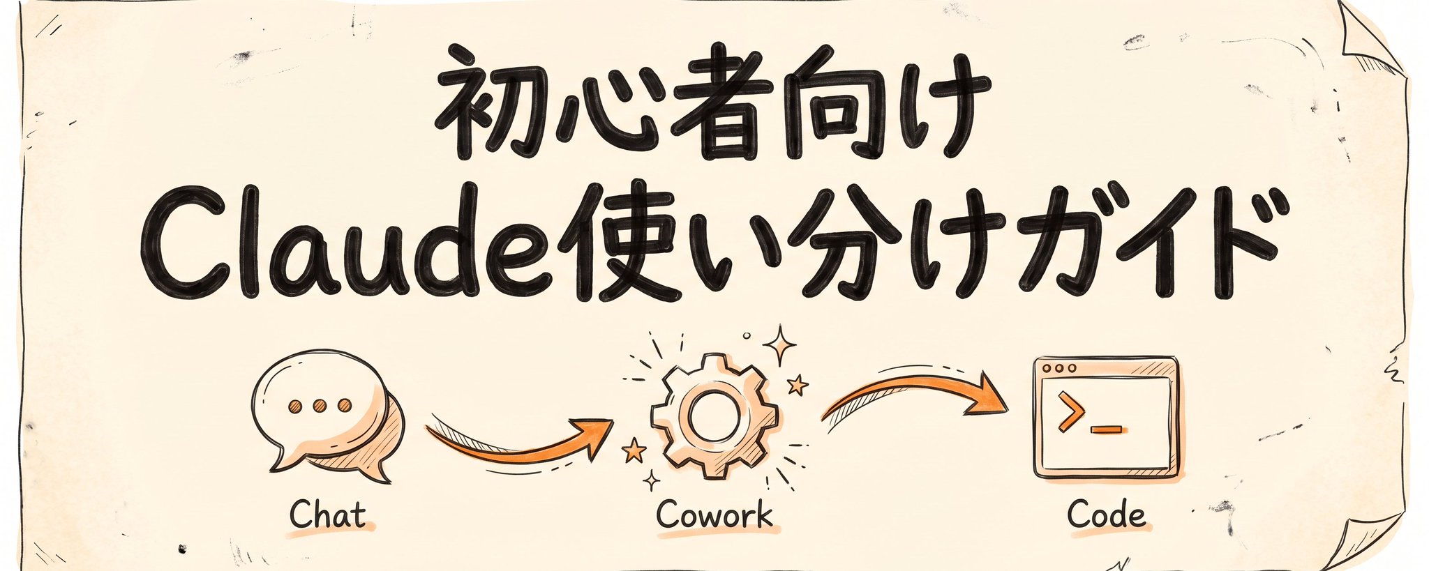 原帖封面:初心者向け Claude使い分けガイド