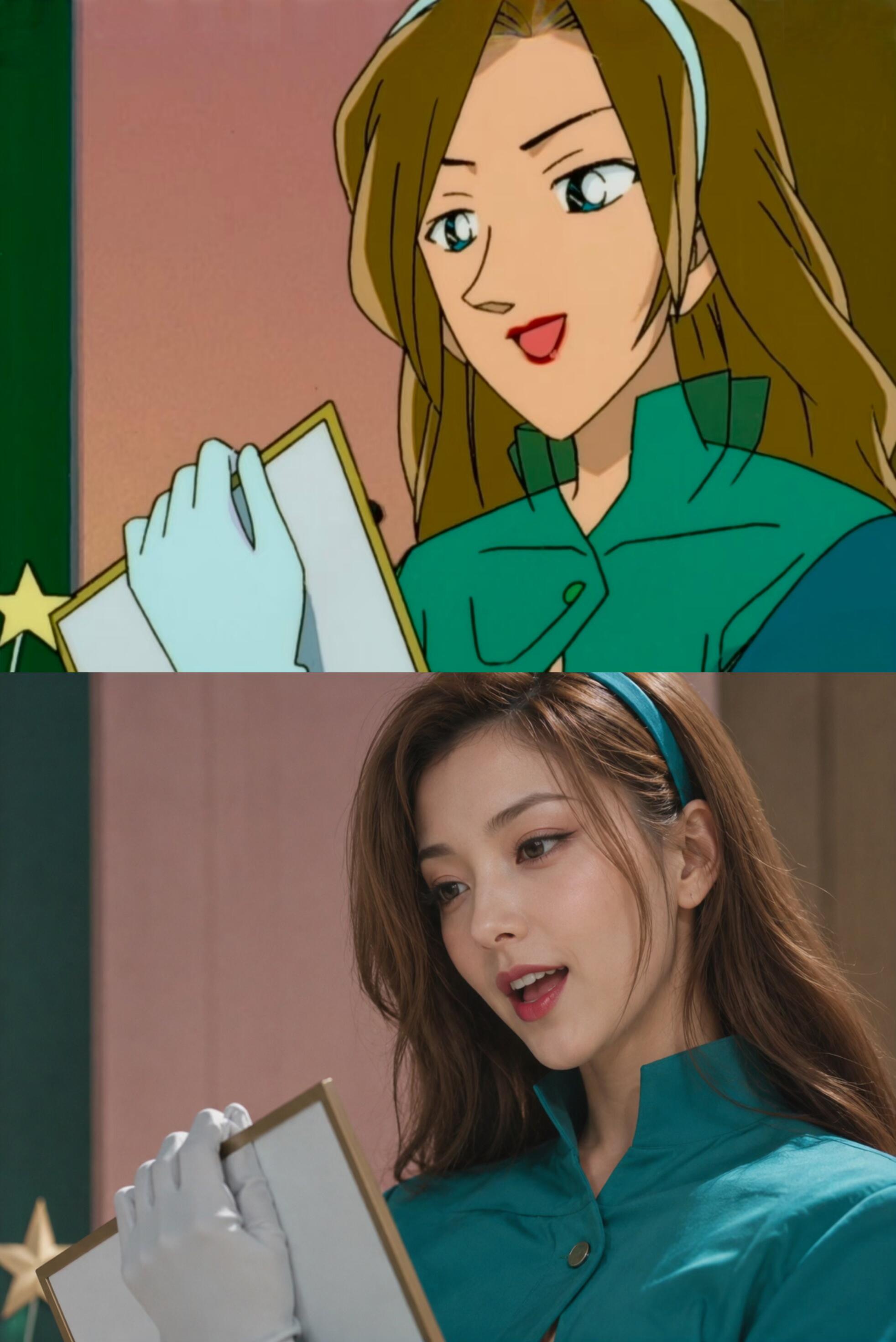 原帖封面:《名侦探柯南》还原真人版🚬美女合集1️⃣