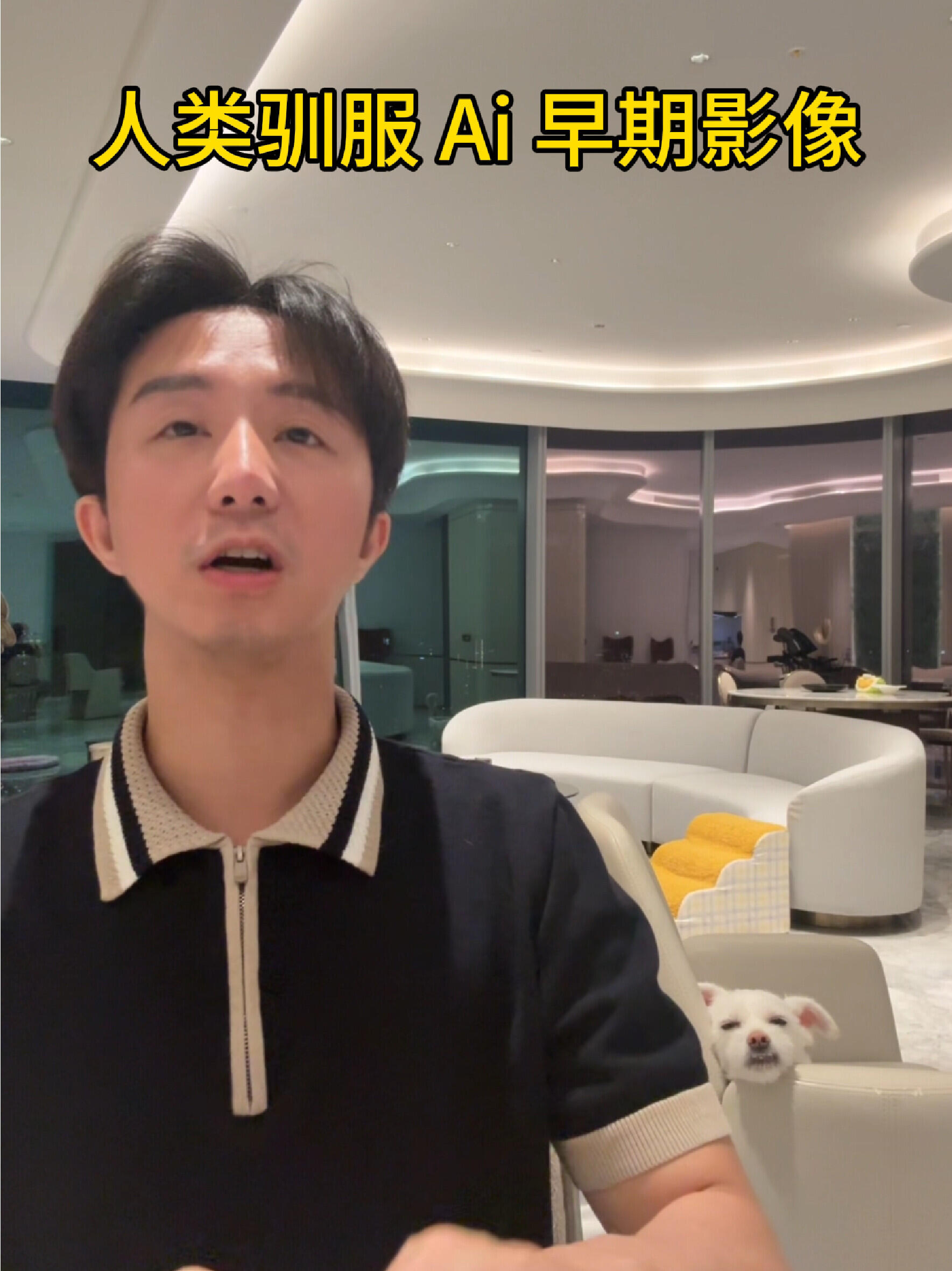 Cover of the original post: 人类驯服 Ai 早期影像