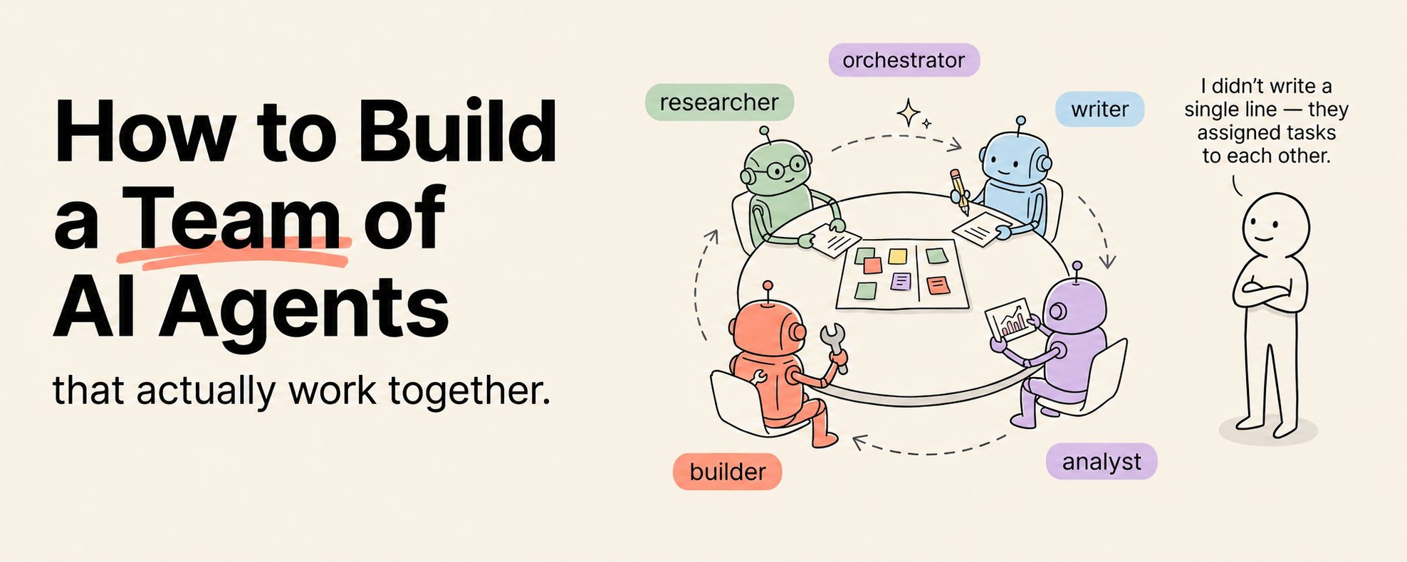 原帖封面:How to Build a Team of AI Agents