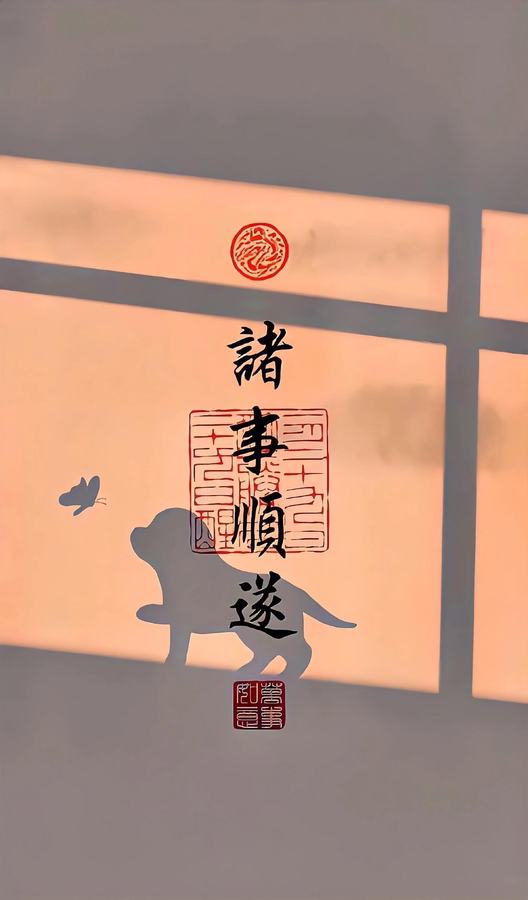原帖封面：諸事順遂