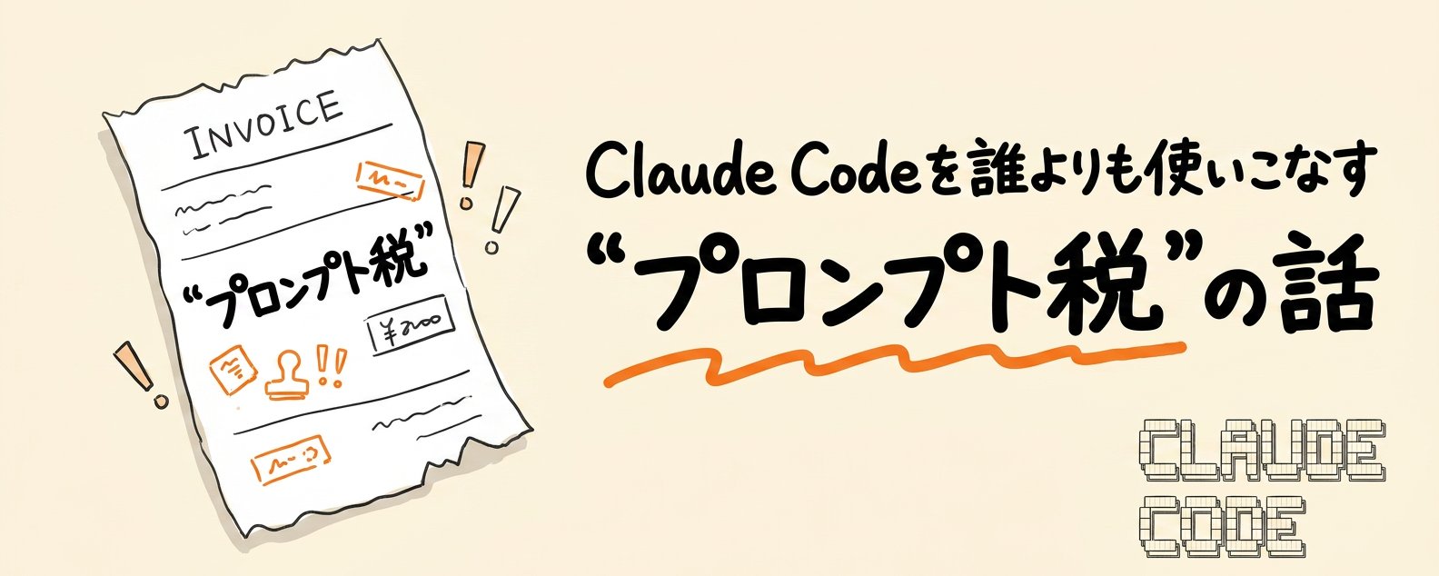 原帖封面:Claude Codeを誰よりも使いこなす“プロンプト税”の話
