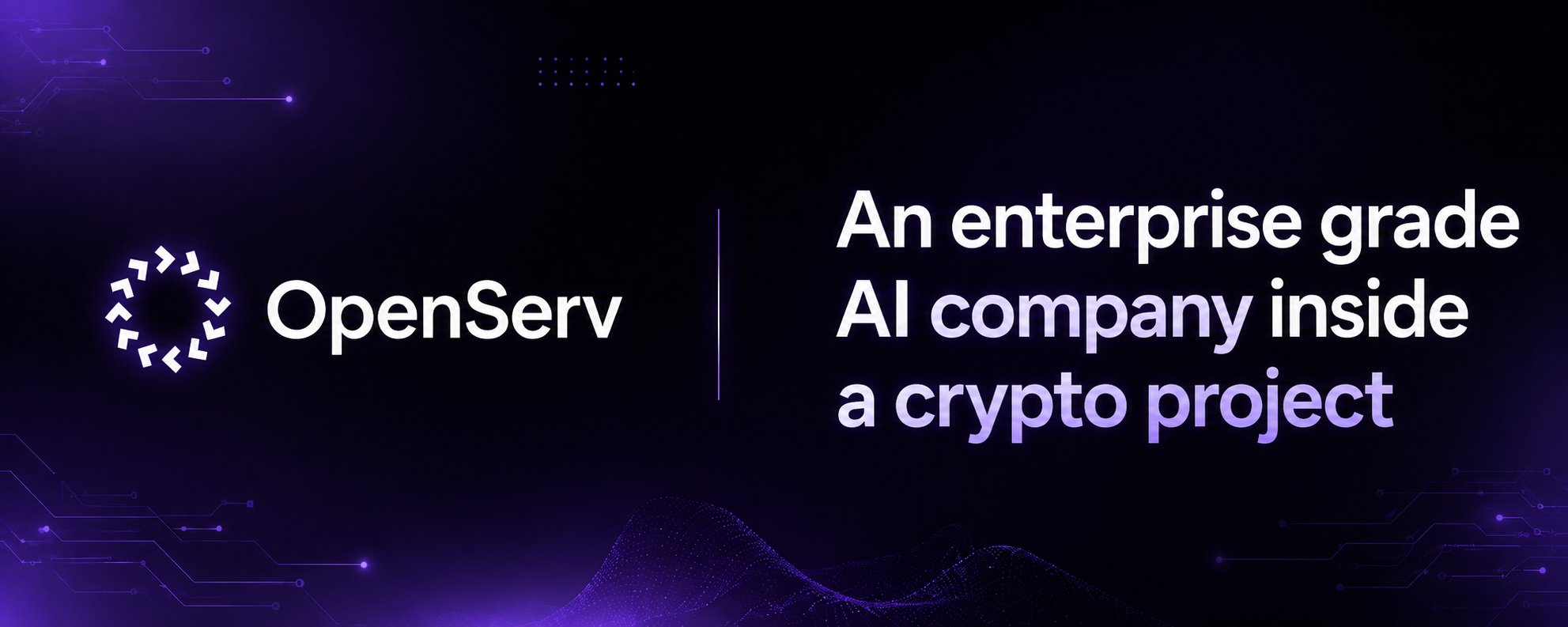 原帖封面:An enterprise grade AI company inside a crypto project