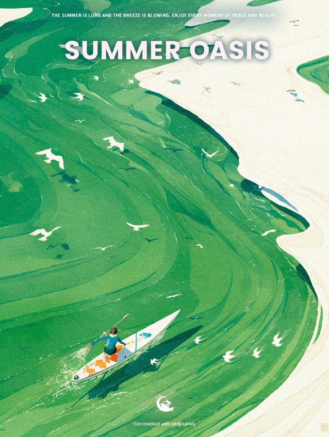 原帖封面：SUMMER OASIS