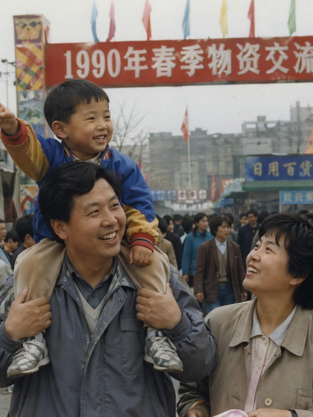 原帖封面:1990年春季物资交流