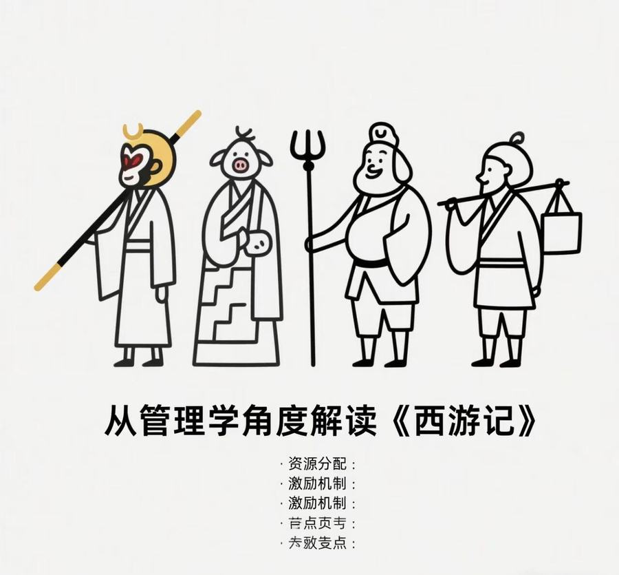 原帖封面：从管理学角度解读《西游记》
