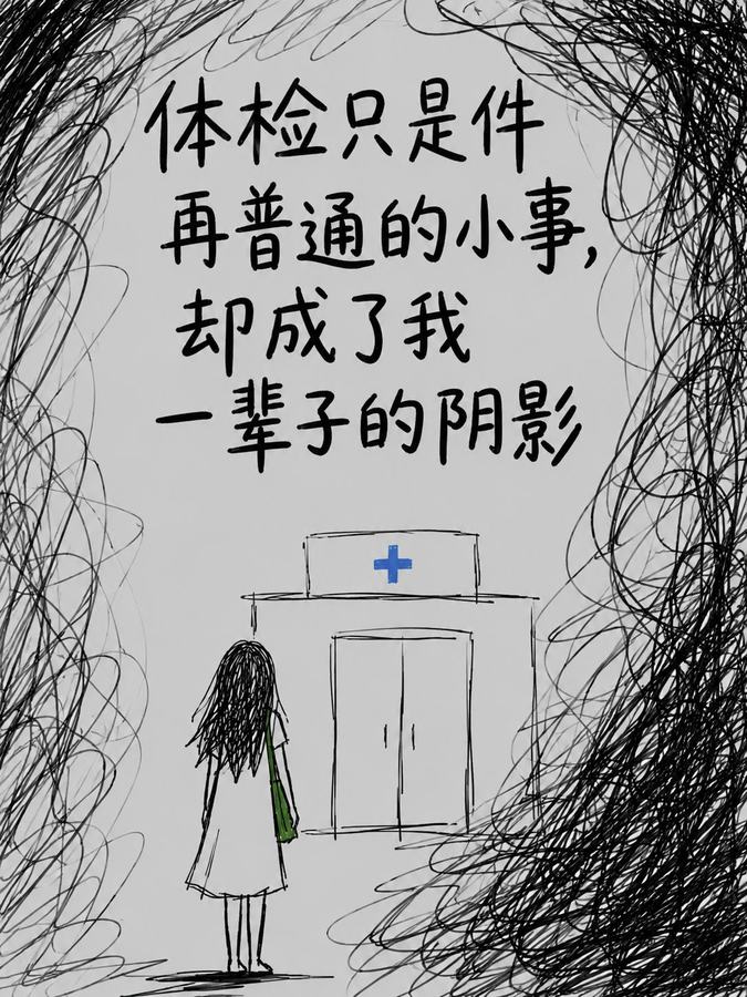 原帖封面:体检只是件再普通的小事,却成了我一辈子的阴影