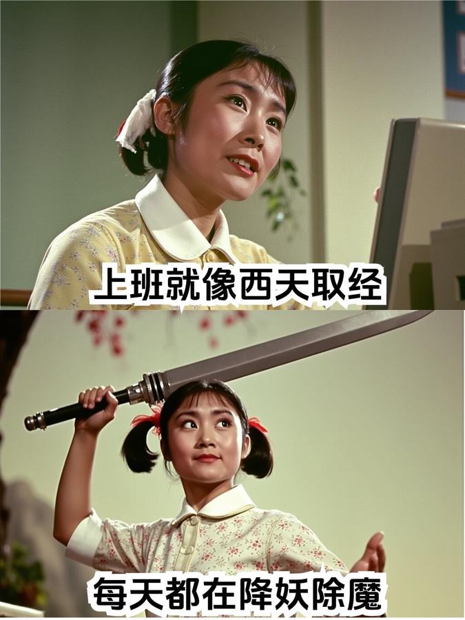原帖封面:上班就像西天取经 / 每天都在降妖除魔